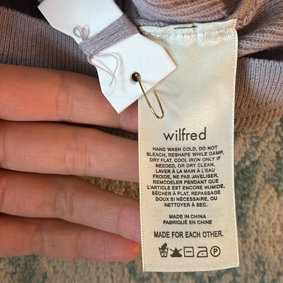 NWOT Aritzia Wilfred Tuscany Sweater - Picture 4 of 5